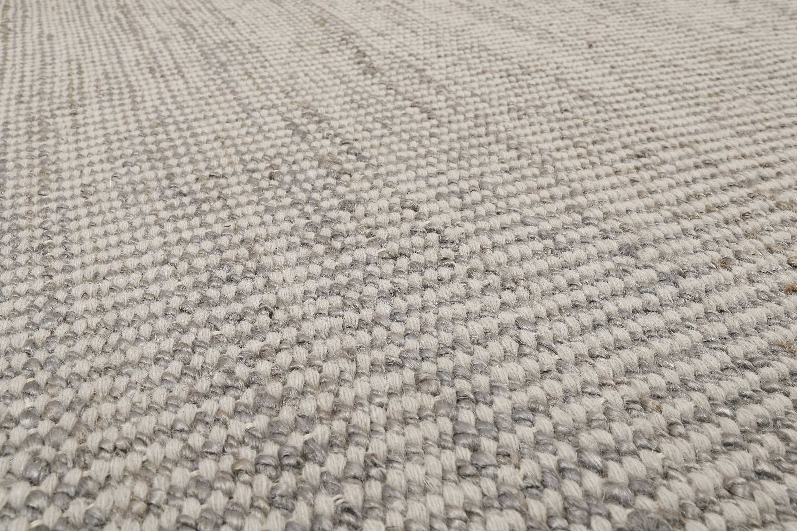 Esprit Kelim Teppich Grau Creme aus Jute & Wolle 