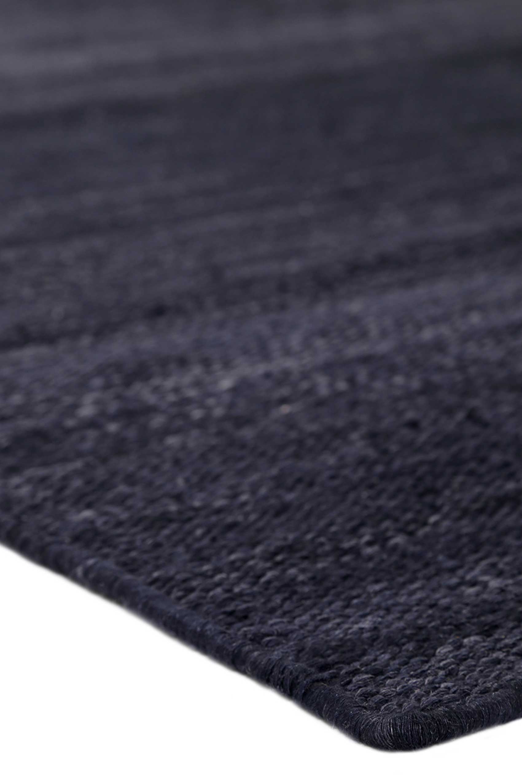 Esprit Kurzflor Teppich Baumwolle Teppiche « Rainbow Anthrazit aus Kelim Outlet- » –