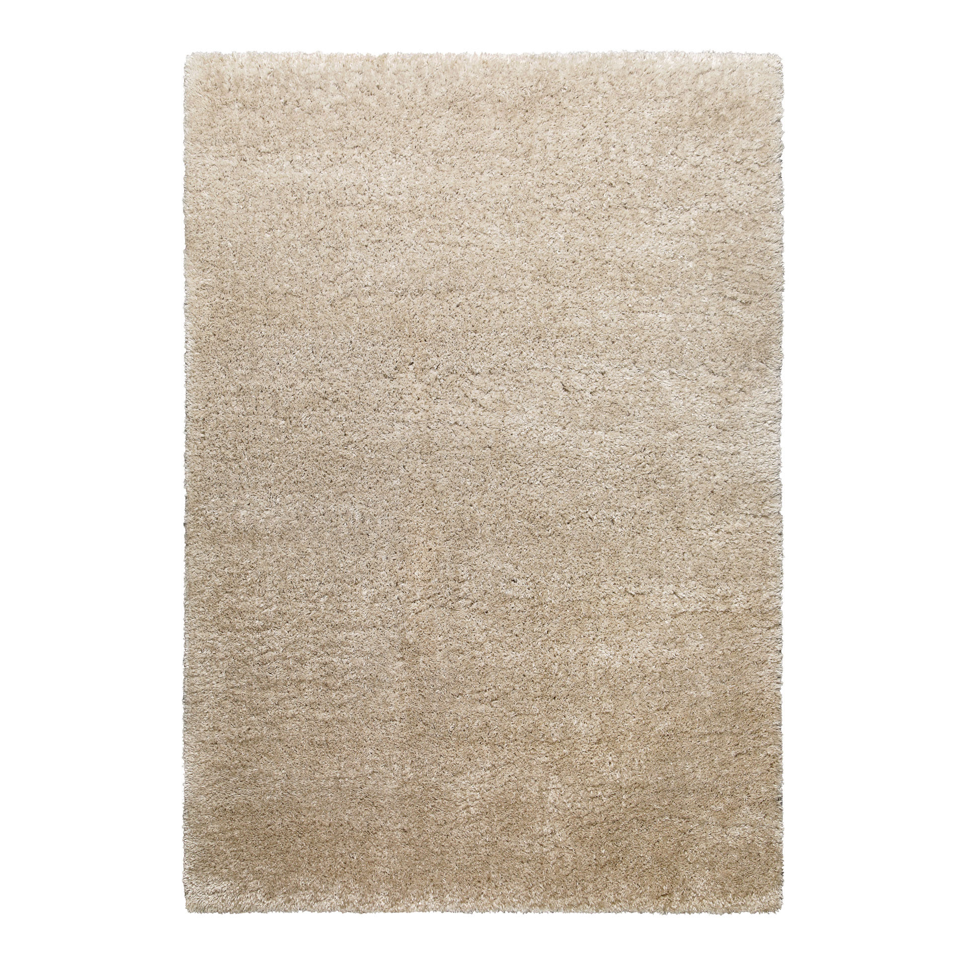 Teppich Beige Hochflor sehr kuschelig & flauschig 