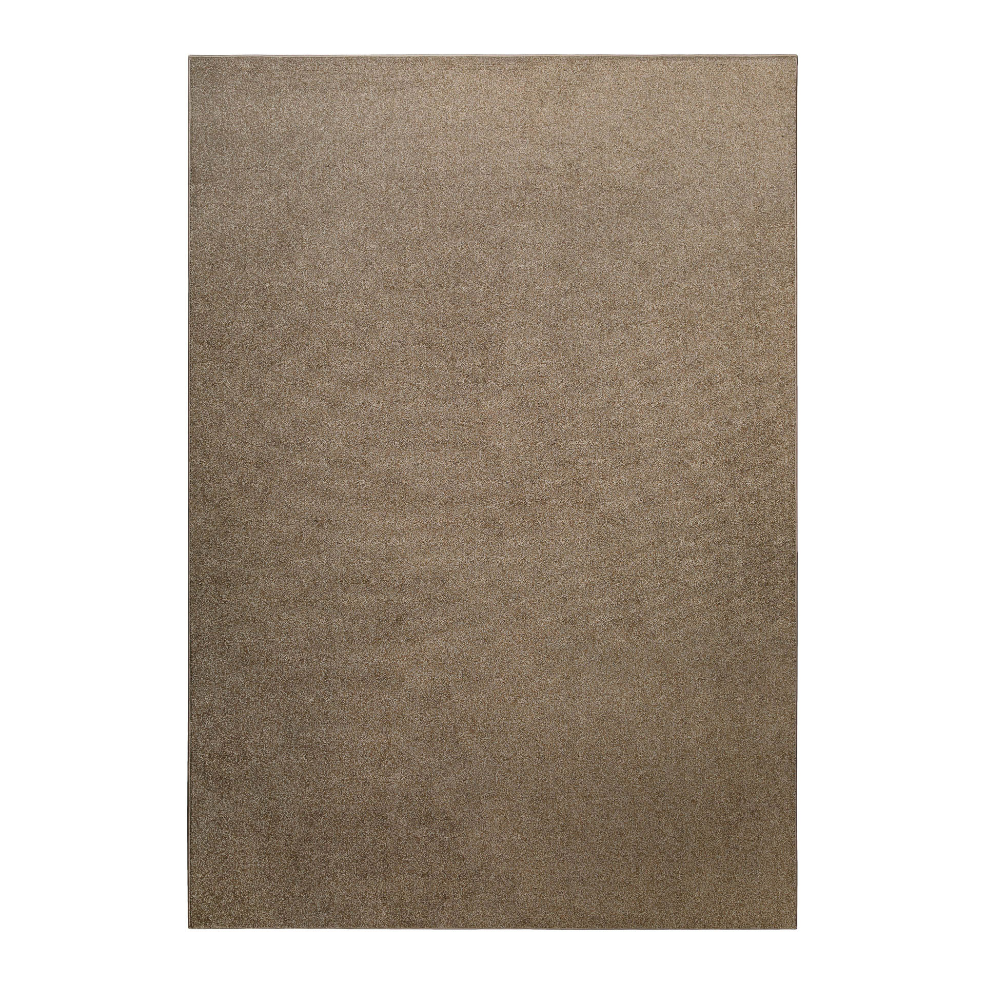 Kurzfor Teppich Braun Beige meliert 